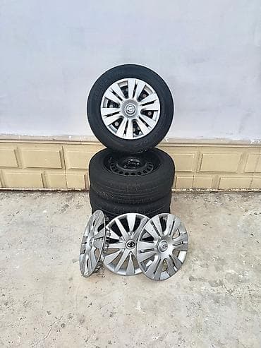 4x qara zavod disk 4bolt ela vezyetde 4x kolpak tekerler satilib