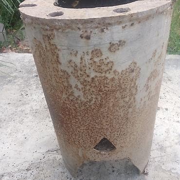 Qazla işləyən Dəmir/sökülmüş flanşlı silindrik detaldır. Aşağıdakı at lalafo.az Qazla işləyən Dəmir/sökülmüş flanşlı silindrik detaldır. Aşağıdakı