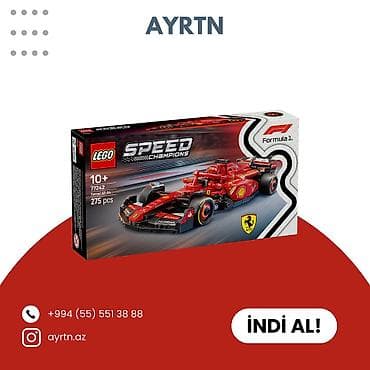 lego oyuncaq: LEGO Speed Champions – Ferrari SF-24 konstruksiya dəsti - Model — 1