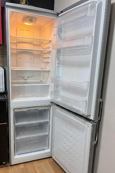 soyuducular ucuz: Yeni 2 qapılı Beko Soyuducu Satılır, rəng - Gümüşü — 2