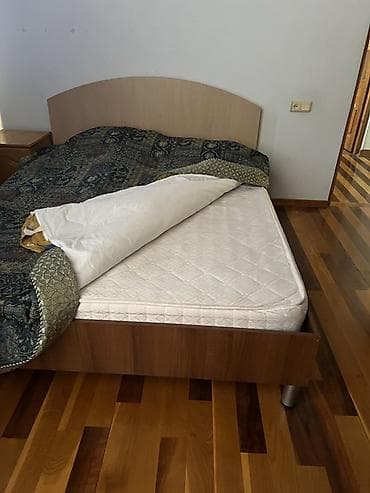 taxta alisi: İkinəfərlik çarpayı, Matras ilə, Siyirməsiz — 4