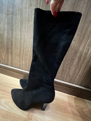 rezin qısa çəkmələr: Ölçü: 38, rəng - Qara, İşlənmiş — 2