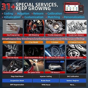 планшет kep: Launch markalı peşəkar avtomobil diaqnostika tableti və daşıma çantası — 5