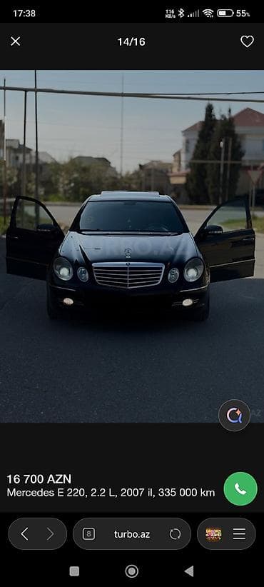 tempra sukan: Mercedes-Benz E 220: 2.2 l | 2007 il Sedan — 9