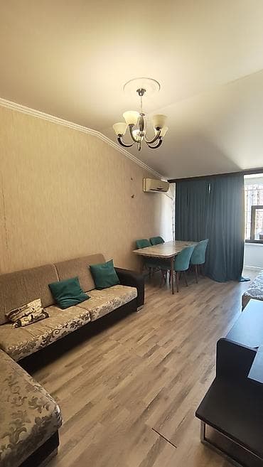studio menziller: 2 otaqlı mənzil – şəhər mənzərəsi ilə - Planlaşdırma: geniş zal, ayrı — 2