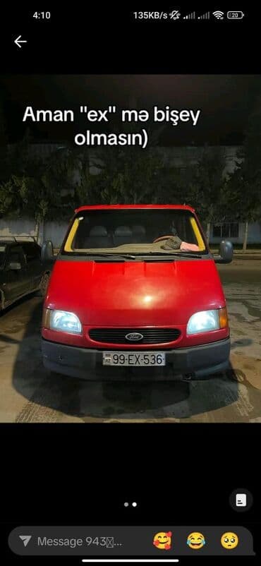 s class yan güzgü: Ford Transit: 2.5 l | 1999 il 650000 km Van/Minivan — 2