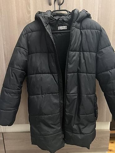 qar geyimi: MNG Kids qışlıq paltok – 152 sm (12 yaş) - Rəng: qara - Model: uzun — 2