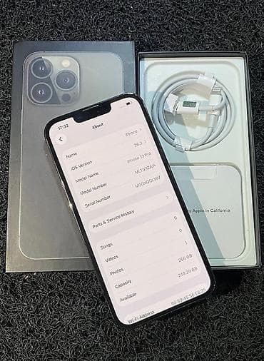 IPhone 13 Pro, 256 GB, Graphite, Zəmanət, Kredit, Simsiz şarj — 3