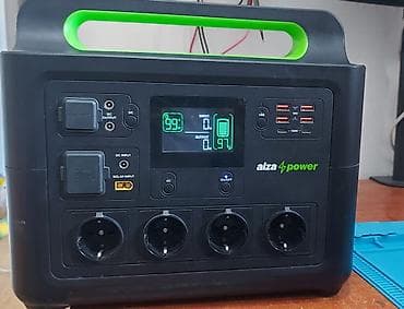AlzaPower portativ enerji stansiyası - Geniş ekranlı LCD: giriş/çıxış lalafo.az -da AlzaPower portativ enerji stansiyası - Geniş ekranlı LCD: giriş/çıxış