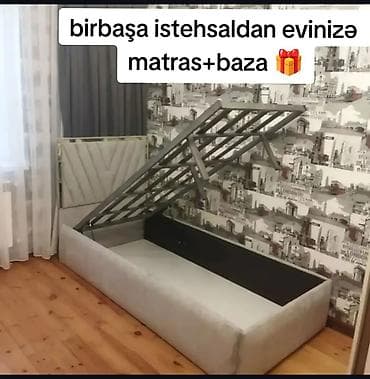 Yeni, Təknəfərlik çarpayı, Bazalı, Matras ilə, Siyirməsiz, Azərbaycan