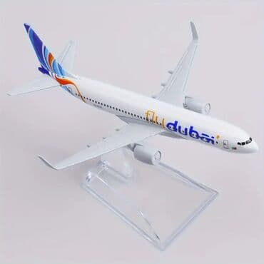 теннисный стол: Flydubai təyyarəsi maketi – dekorativ stolüstü model - Detallı — 8