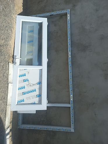 ag sirke: PVC pəncərə dəsti - Material: ağ rəngli PVC profil (üzərində — 1