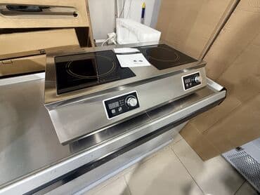 Plitə İnduksiyalı, Stolüstü, 2 gözlü, Yeni