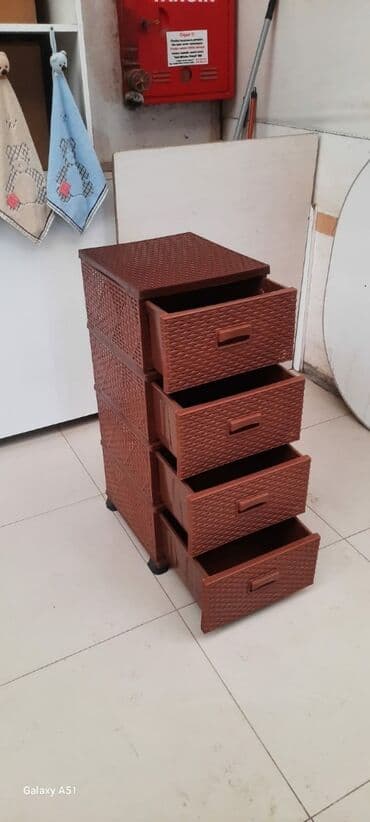 plasmas bak: Plastik skaf kamod 4 mertebe ve 5 mertebe var keyfiyyeti qalin — 3