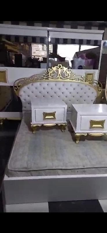 yatağa desti: İkinəfərlik çarpayı, 2 tumba — 1