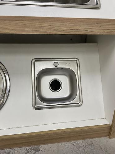 Окна: Прямоугольная Кухонная мойка, Нержавейка — 4