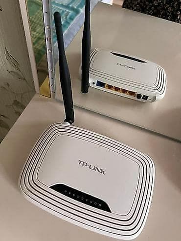 Skanerlər: TP-Link Wi‑Fi router Xüsusiyyətlər: - İki ədəd çıxarıla bilən antena — 1