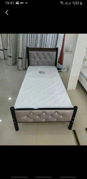 Çarpayılar: Yeni, Təknəfərlik çarpayı, Bazasız, Matras ilə, Siyirməsiz, Almaniya — 24