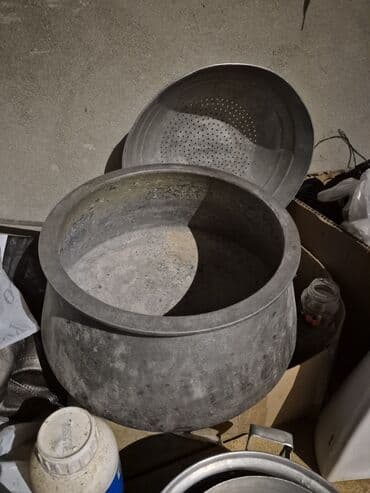 toy qazanı: Qazan, rəng - Gümüşü, Alüminium — 1