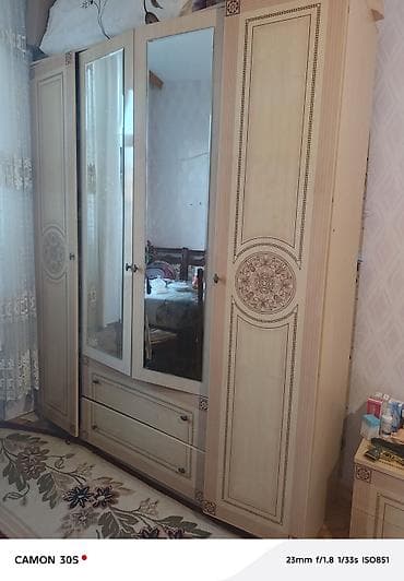 skaflar islenmis: İkinəfərlik çarpayı, Dolab, İşlənmiş — 2