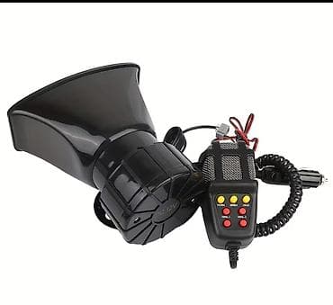 авто: Avtomobil üçün 12V səs siqnalı və megafon dəsti - Güc mənbəyi: DC 12V — 2