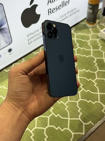 samsung a11 ekran: IPhone 12 Pro, 128 GB, Pacific Blue, Face ID — 2