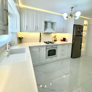 taxta lusturlar: Sifarişlə mətbəx dəsti, Özü çəkən petlələr, Mat laminat, Kredit var, Ödənişli çatdırılma, Ünvandan götürmə, Pulsuz çatdırılma — 4