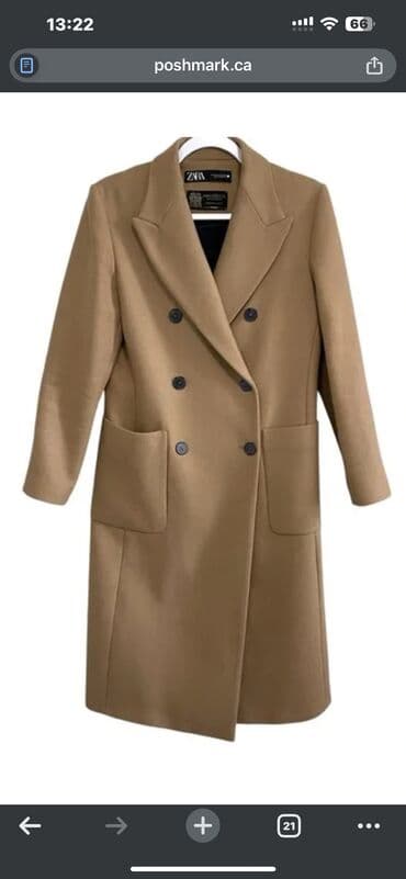 palt: Zara yun palto, Шерстяное пальто Zara Одевала 1 раз, понравилось — 5