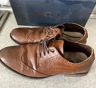 BOTA brendinin klassik kişi ayaqqabısı - Model: Broq (wingtip) — 1