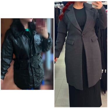 пальто зимнее: Xxl dəri palto Defacto markasıdır yenidir,digər palto S-M ölçü — 1