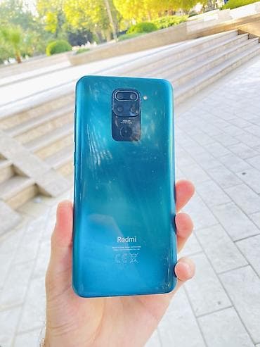 note 9 ekran: Redmi Note 9, 64 GB, rəng - Mavi, Barmaq izi — 1
