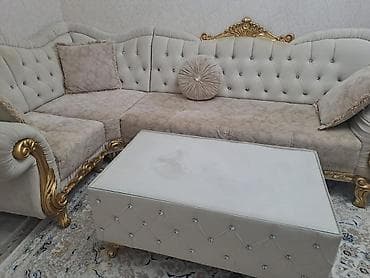ev əşyalar: İşlənmiş, Künc divan, Qonaq otağı üçün, Açılmayan — 6