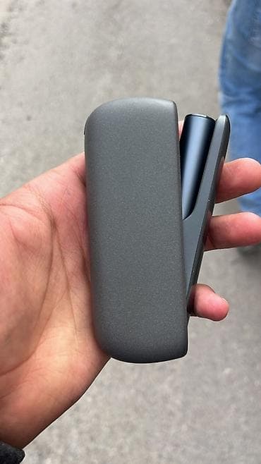 IQOS tutqun boz rəngli cihaz dəsti - Model: stick və daşınan — 2