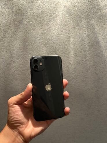 IPhone 11, 128 GB, Qara, Zəmanət, Sənədlərlə