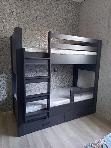 Oğlan və qız üçün, Yeni, Çarpayı, Matras ilə, Siyirməli, Laminat — 3