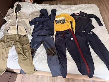 mövsümi yarıkombinezonlar: Uşaq geyim dəsti – qarışıq paket Dəstəkli və rahat gündəlik/aktiv — 2