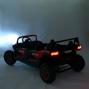 maşınlar uşaq üçün: Uşaq elektrik avtomobili Jeep BambiEL-3 Buggy, dördyerlik, qırmızı 4 — 5