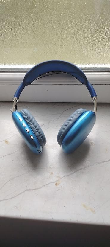 Mavi rəngli naqilsiz over‑ear qulaqlıq - Bluetooth bağlantısı lalafo.az -da Mavi rəngli naqilsiz over‑ear qulaqlıq - Bluetooth bağlantısı