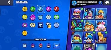 Искусство и коллекционирование: Brawl Stars hesabı – yüksək səviyyəli kolleksiya - Kupa yolu: 23 679 — 3