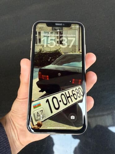 iphone 11 ilə barter: IPhone 11, 64 GB, Ağ, Face ID — 2