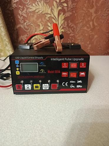 e 72: Ağıllı impuls texnologiyalı akkumulyator şarj cihazı – Model: 500A — 4