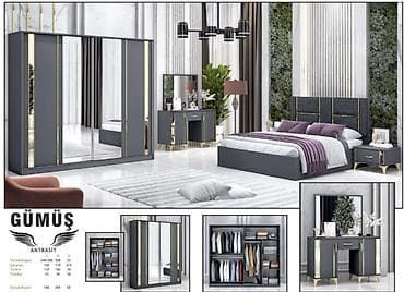 Yataq otağı dəstləri: İkinəfərlik çarpayı, Dolab, Termo, Tumba, Yeni — 2