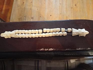 Чётки: Məhsul: Oyma kəllə fiqurlu təsbeh/dua muncuqları Təsvir: - İki — 2