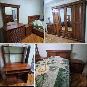 termo tumba: İkinəfərlik çarpayı, Dolab, 2 tumba, Termo, İşlənmiş — 1