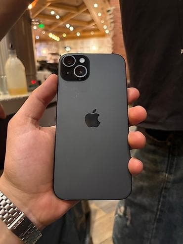 atv elaqe: IPhone 15 Plus, Qara, Face ID — 1