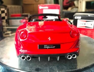 metbex tavan modelleri: Коллекционная модель Ferrari California T Open Red 2014 BBurago Scale — 22