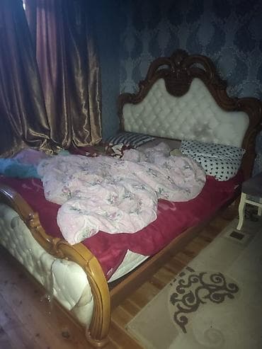 d10 mebel: Yataq otağı üçün klassik dəst – əl işləməli taxta elementlər və — 6