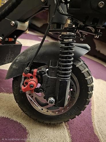 samokat scooter: Güclü elektrikli skuter – şəhərdə və off-road üçün - İkiqat ön — 8