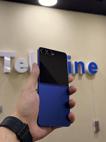 samsung es: Samsung Galaxy Z Flip7, 256 GB, rəng - Göy, Zəmanət, Kredit, Sensor — 2
