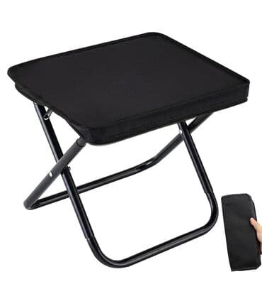 ВАЗ (ЛАДА): Yığcam qatlanan stul/taburet - Rəng: qara - Konstruksiya: metal boru — 1